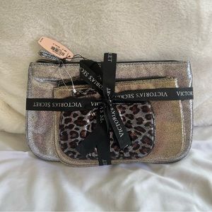 Victoria’s Secret Set of 3 Zip Pouch Bags